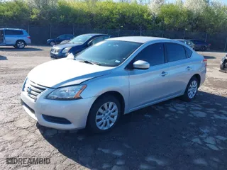 2015 Nissan Sentra SV with VIN 3N1AB7AP1FY266633, listed as a IAAI auction lot 41931538 with 120,224 mi miles. Bid and sale history available at carsss.com. Image 2.