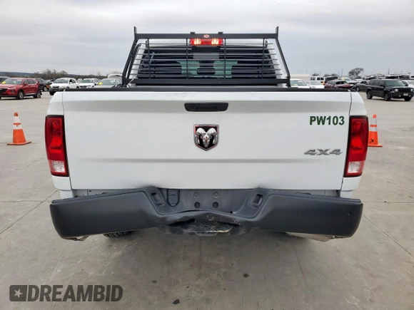 2022 Ram 1500 Tradesman z VIN 3C6RR7KG7NG375443, wystawiony jako Copart lot #45887735 z przebiegiem 2 301 mil mil oraz Szkoda całkowita • Salvage title. Historia ofert i sprzedaży dostępna na DreamBid. Obrazek 6.
