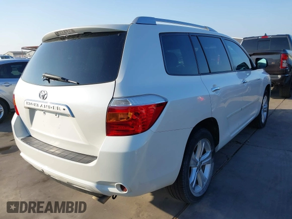 2010 Toyota Highlander Limited with VIN 5TDYK3EH1AS020009, listed as a IAAI auction lot 40763611 with 146,006 mi miles and . Bid and sale history available at DreamBid. Image 4.
