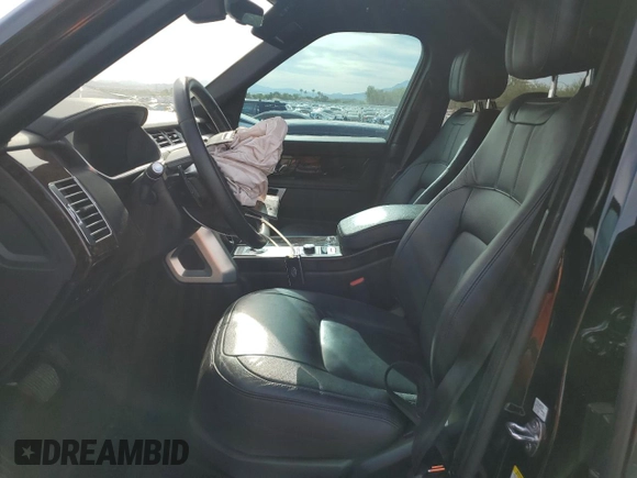 2020 Land Rover Range Rover with VIN SALGR2SU0LA572662, listed as a Copart auction lot 55976143 with 28,012 mi miles and . Bid and sale history available at DreamBid. Image 7.