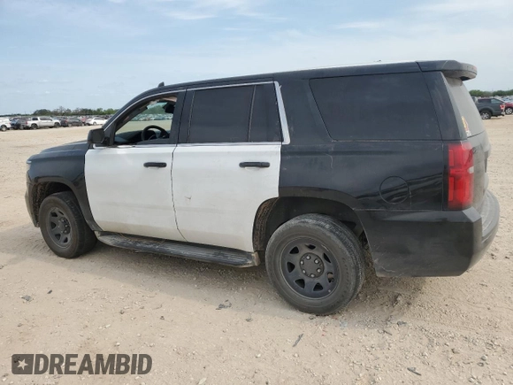 2016 Chevrolet Tahoe Commercial with VIN 1GNLCDEC7GR345554, listed as a Copart auction lot 53648435 with 103,402 mi miles and Clean title. Bid and sale history available at DreamBid. Image 2.