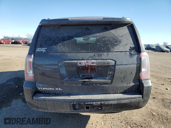 2015 GMC Yukon XL SLT with VIN 1GKS2HKC4FR631724, listed as a Copart auction lot 42298335 with 0 mi miles and Salvage Title. Bid and sale history available at carsss.com. Image 6.
