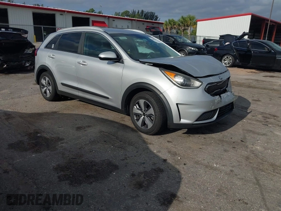 2019 Kia Niro LX with VIN KNDCB3LC7K5231434, listed as a IAAI auction lot 42096652 with 107,516 mi miles and . Bid and sale history available at DreamBid. Image 1.