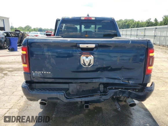 2020 Ram 1500 Limited z VIN 1C6RREHT1LN129498, wystawiony jako Copart lot #57706815 z przebiegiem 66 394 mil mil oraz Szkoda całkowita • Salvage title. Historia ofert i sprzedaży dostępna na DreamBid. Obrazek 6.