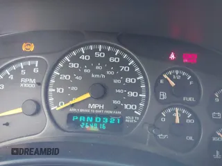 2001 Chevrolet Tahoe LT with VIN 1GNEK13T51R116634, listed as a IAAI auction lot 42106345 with 264,916 mi miles. Bid and sale history available at carsss.com. Image 6.