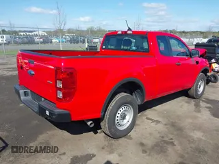 2020 Ford Ranger XL with VIN 1FTER1EH9LLA51502, listed as a IAAI auction lot 41979682 with 52,211 mi miles. Bid and sale history available at carsss.com. Image 4.