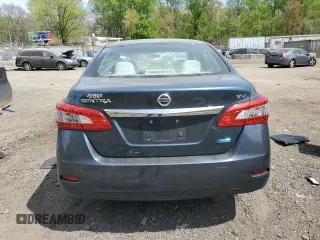 2014 Nissan Sentra S with VIN 3N1AB7AP9EY331520, listed as a Copart auction lot 53931085 with 106,587 mi miles and Salvage Title. Bid and sale history available at DreamBid. Image 6.