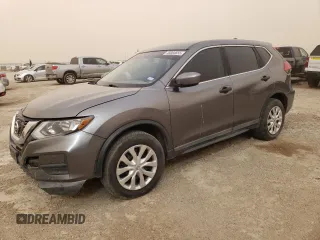 2017 Nissan Rogue S with VIN KNMAT2MV1HP547083, listed as a Copart auction lot 48884655 with 118,387 mi miles and Salvage Title. Bid and sale history available at carsss.com. Image 1.