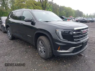 2025 GMC Acadia AWD Elevation z VIN 1GKENNRSXSJ238710, wystawiony jako IAAI lot #42257946 z przebiegiem 747 mil mil oraz . Historia ofert i sprzedaży dostępna na DreamBid. Obrazek 1.