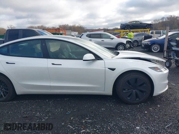 2024 Tesla Model 3 with VIN 5YJ3E1EA8RF786196, listed as a IAAI auction lot 40780675 with 5,959 mi miles and . Bid and sale history available at DreamBid. Image 14.