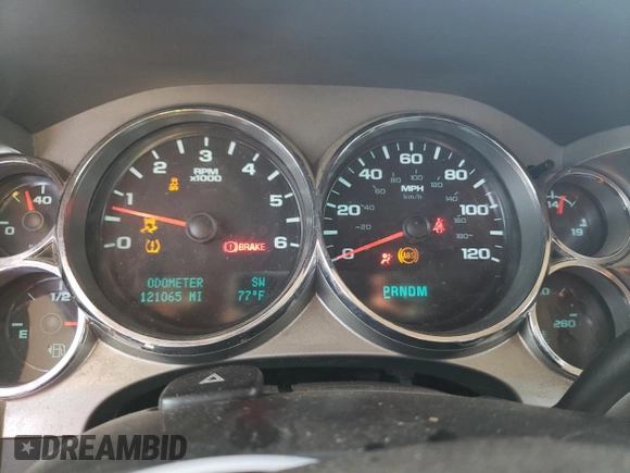 2012 Chevrolet Silverado 1500 LT with VIN 1GCRKSE7XCZ268010, listed as a Copart auction lot 48227565 with 121,065 mi miles and Salvage Title. Bid and sale history available at DreamBid. Image 9.