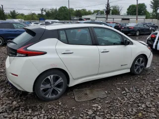 2019 Nissan LEAF SV z VIN 1N4AZ1CP1KC306320, wystawiony jako Copart lot #55686825 z przebiegiem 39 261 mil mil oraz Szkody całkowita. Historia ofert i sprzedaży dostępna na DreamBid. Obrazek 3.