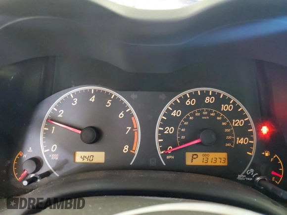 2009 Toyota Corolla with VIN JTDBL40E099021569, listed as a Copart auction lot 53138335 with 131,373 mi miles and Salvage Title. Bid and sale history available at carsss.com. Image 9.