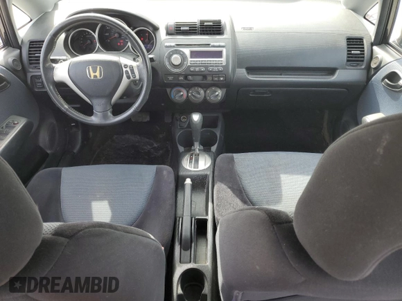 2007 Honda Fit Sport with VIN JHMGD386X7S063746, listed as a Copart auction lot 50055544 with 145,191 mi miles and Salvage Title. Bid and sale history available at carsss.com. Image 8.