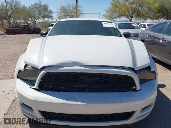 2014 Ford Mustang V6 with VIN 1ZVBP8AM0E5268865, listed as a IAAI auction lot 41884812 with 128,977 mi miles. Bid and sale history available at carsss.com. Image 12.