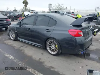 2019 Subaru WRX STI with VIN JF1VA2R68K9805464, listed as a IAAI auction lot 41724272 with 81,843 mi miles. Bid and sale history available at carsss.com. Image 3.