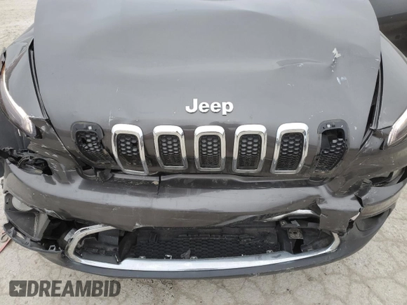 2018 Jeep Cherokee Limited with VIN 1C4PJMDX1JD570089, listed as a Copart auction lot 43408055 with 54,568 mi miles and Salvage Title. Bid and sale history available at carsss.com. Image 14.