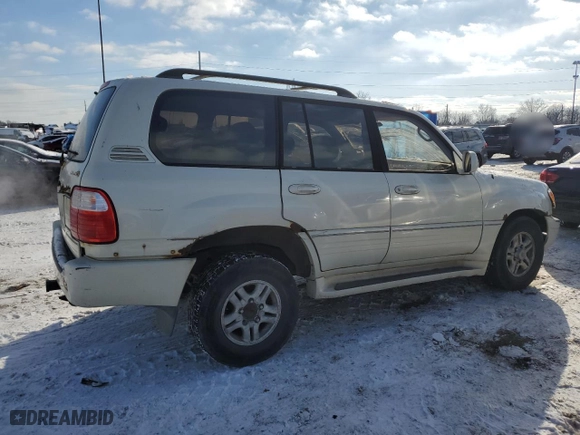 2000 Lexus LX 470 with VIN JT6HT00W3Y0099818, listed as a Copart auction lot 88960265 with 340,332 mi miles and Clean Title. Bid and sale history available at carsss.com. Image 3.