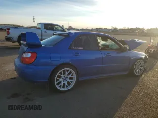 2005 Subaru Impreza Sedan (Natl) WRX STi w/Gold Wheels with VIN JF1GD70695L508401, listed as a Copart auction lot 43025535 with 0 mi miles and Salvage Title. Bid and sale history available at carsss.com. Image 3.