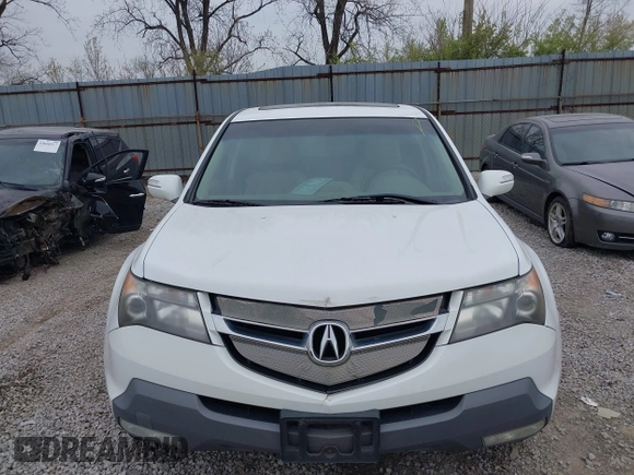 2007 Acura MDX Tech Pkg with VIN 2HNYD28377H508192, listed as a IAAI auction lot 42032988 with 247,647 mi miles. Bid and sale history available at carsss.com. Image 6.