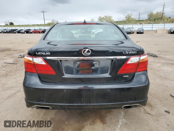 2010 Lexus LS 460 z VIN JTHCL5EF9A5008292, wystawiony jako Copart lot #55456485 z przebiegiem 134 182 mil mil oraz Szkoda całkowita • Salvage title. Historia ofert i sprzedaży dostępna na DreamBid. Obrazek 6.