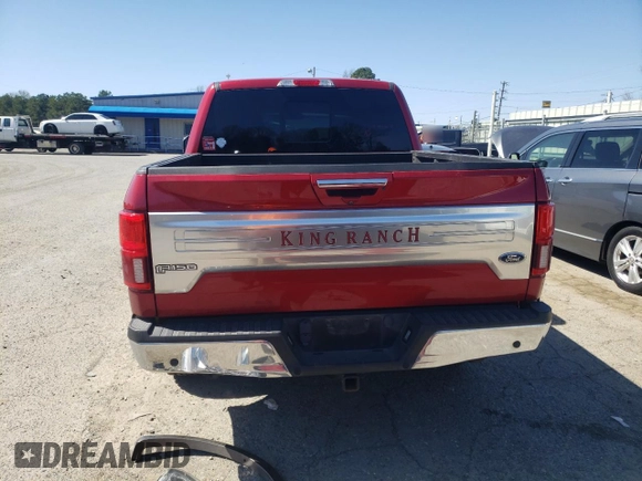 2020 Ford F-150 XL with VIN 1FTEW1E53LFC41194, listed as a Copart auction lot 48182335 with 50,124 mi miles and Salvage Title. Bid and sale history available at carsss.com. Image 6.