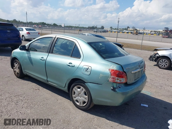 2008 Toyota Yaris with VIN JTDBT923384015057, listed as a IAAI auction lot 41879099 with 184,995 mi miles. Bid and sale history available at carsss.com. Image 3.