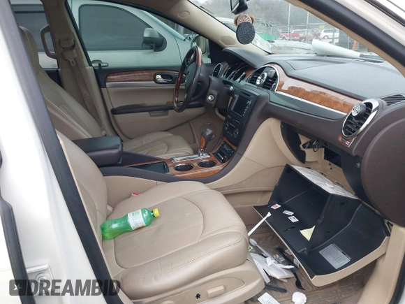 2012 Buick Enclave Premium with VIN 5GAKRDED2CJ377303, listed as a IAAI auction lot 41672816 with 149,701 mi miles and . Bid and sale history available at DreamBid. Image 5.