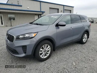 2019 Kia Sorento L with VIN 5XYPG4A35KG604442, listed as a Copart auction lot 50098585 with 74,113 mi miles and Salvage Title. Bid and sale history available at carsss.com. Image 1.