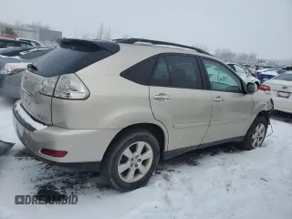 2008 Lexus RX 350 with VIN 2T2HK31UX8C060039, listed as a Copart auction lot 87805845 with 191,381 mi miles and Clean Title. Bid and sale history available at DreamBid. Image 3.
