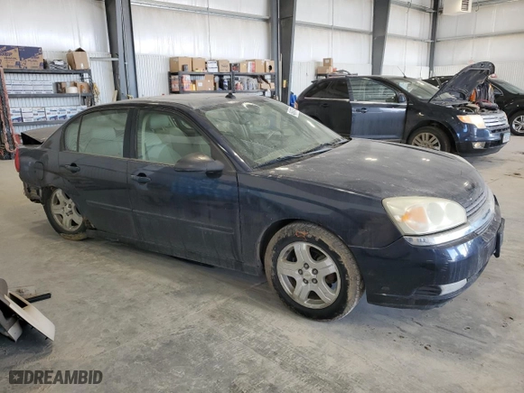 2004 Chevrolet Malibu LT with VIN 1G1ZU54844F136636, listed as a Copart auction lot 46497465 with 161,793 mi miles and Salvage Title. Bid and sale history available at carsss.com. Image 4.