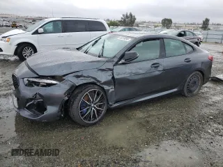 2021 BMW 2 Series M235i xDrive with VIN WBA13AL07M7H39957, listed as a Copart auction lot 49316895 with 11,065 mi miles and Salvage Title. Bid and sale history available at carsss.com. Image 1.