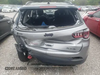 2020 Jeep Compass Trailhawk with VIN 3C4NJDDB6LT195731, listed as a Copart auction lot 50948035 with 80,195 mi miles and Salvage title. Bid and sale history available at DreamBid. Image 6.
