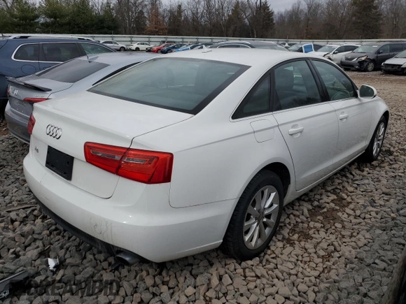 2013 Audi A6 2.0T Premium with VIN WAUCFAFC2DN051010, listed as a Copart auction lot 47953345 with 92,832 mi miles and Clean Title. Bid and sale history available at carsss.com. Image 3.