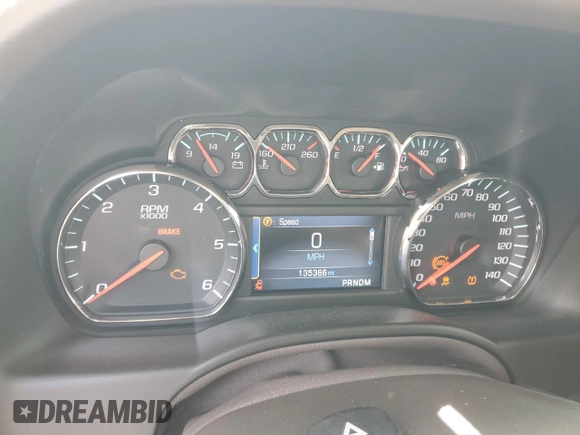 2015 Chevrolet Suburban LTZ with VIN 1GNSKKKC4FR119803, listed as a Copart auction lot 51416775 with 135,366 mi miles and Salvage Title. Bid and sale history available at DreamBid. Image 9.