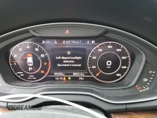 2018 Audi Q5 Premium Plus with VIN WA1BNAFY1J2043744, listed as a Copart auction lot 60854055 with 95,595 mi miles and Clean title. Bid and sale history available at DreamBid. Image 9.