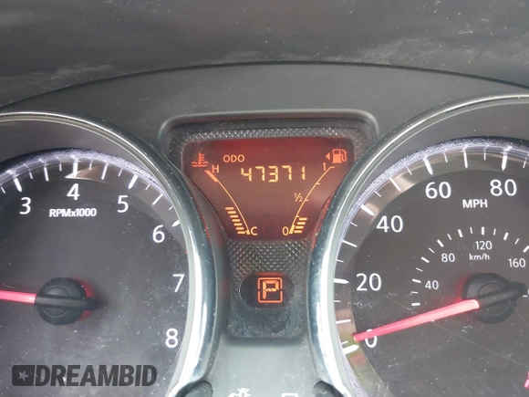 2014 Nissan Note S with VIN 3N1CE2CP0EL387259, listed as a IAAI auction lot 42698924 with 47,371 mi miles and . Bid and sale history available at DreamBid. Image 7.