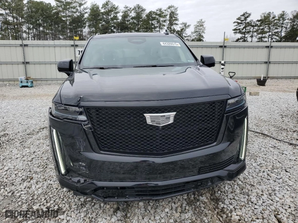 2021 Cadillac Escalade Sport Platinum with VIN 1GYS4GKL9MR266464, listed as a Copart auction lot 44326515 with 45,464 mi miles and Salvage Title. Bid and sale history available at carsss.com. Image 5.