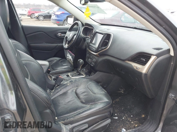 2016 Jeep Cherokee Limited with VIN 1C4PJMDS6GW120374, listed as a IAAI auction lot 41540008 with 102,131 mi miles and . Bid and sale history available at DreamBid. Image 5.
