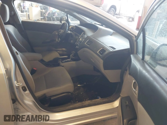 2013 Honda Civic LX with VIN 19XFB2F51DE281760, listed as a IAAI auction lot 41649800 with 81,005 mi miles and . Bid and sale history available at DreamBid. Image 5.