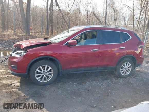 2018 Nissan Rogue SV with VIN 5N1AT2MV7JC838311, listed as a IAAI auction lot 41901652 with 92,324 mi miles. Bid and sale history available at carsss.com. Image 14.