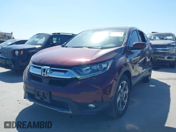 2018 Honda CR-V EX with VIN 7FARW1H59JE047451, listed as a IAAI auction lot 42031919 with 52,635 mi miles. Bid and sale history available at carsss.com. Image 17.