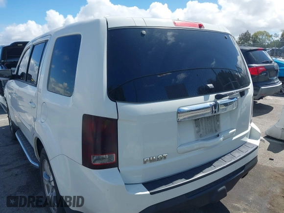 2013 Honda Pilot EX-L with VIN 5FNYF3H74DB034759, listed as a IAAI auction lot 41774123 with 142,782 mi miles and . Bid and sale history available at DreamBid. Image 3.