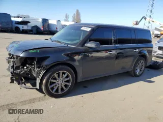 2019 Ford Flex Limited with VIN 2FMGK5D84KBA20304, listed as a Copart auction lot 88466465 with 117,323 mi miles and Salvage Title. Bid and sale history available at carsss.com. Image 1.