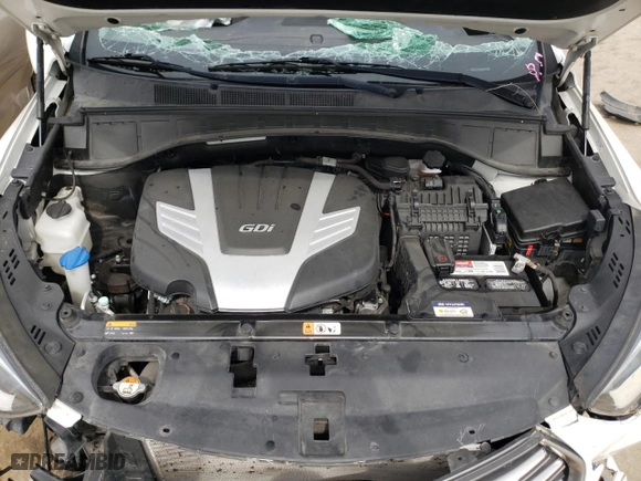 2019 Hyundai Santa Fe XL Limited Ultimate with VIN KM8SR4HF7KU301774, listed as a Copart auction lot 52516164 with 0 mi miles and Salvage Title. Bid and sale history available at carsss.com. Image 12.