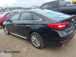 2015 Hyundai Sonata Limited with VIN 5NPE34AF0FH043630, listed as a IAAI auction lot 41825927 with 129,367 mi miles and . Bid and sale history available at carsss.com. Image 14.