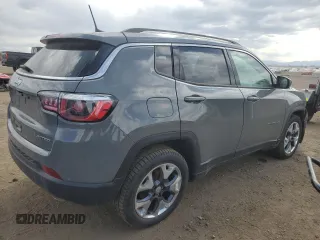 2020 Jeep Compass Limited with VIN 3C4NJCCB9LT170785, listed as a Copart auction lot 53403655 with 55,763 mi miles and Clean Title. Bid and sale history available at carsss.com. Image 3.