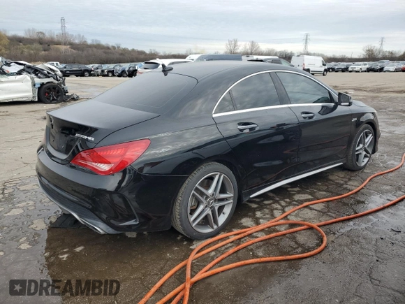 2015 Mercedes-Benz CLA 45 AMG with VIN WDDSJ5CB3FN184383, listed as a Copart auction lot 81484544 with 71,880 mi miles and Clean Title. Bid and sale history available at DreamBid. Image 3.