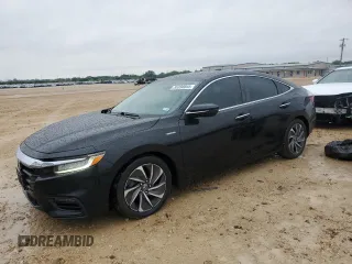 2022 Honda Insight Touring with VIN 19XZE4F9XNE001337, listed as a Copart auction lot 55398665 with 46,462 mi miles and Clean title. Bid and sale history available at DreamBid. Image 1.