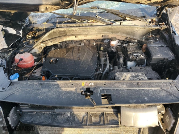 2023 Hyundai Santa Fe SEL with VIN 5NMS2DAJ1PH541246, listed as a Copart auction lot 87443114 with 0 mi miles and Salvage Title. Bid and sale history available at carsss.com. Image 12.